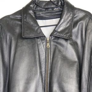 Men's leather jacket